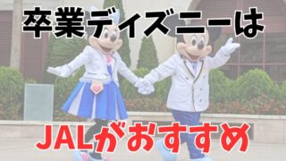 高校生の卒業ディズニーはJALがおすすめ！旅行サイトや格安旅行と徹底比較 